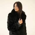 La Clusaz Rabbit Fur Coat