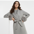 Vivienne Grey Fox Long Coat