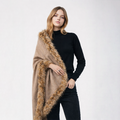 Camille Fox Fur Shawl