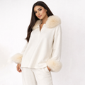 The Kensington White Fur Set